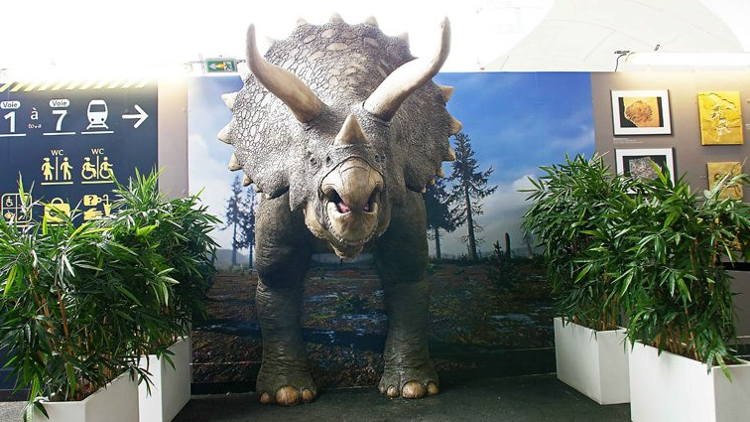 The visually-striking dinosaur was brought to life using METROPOLE’s Massivit 1800 3D Printer.