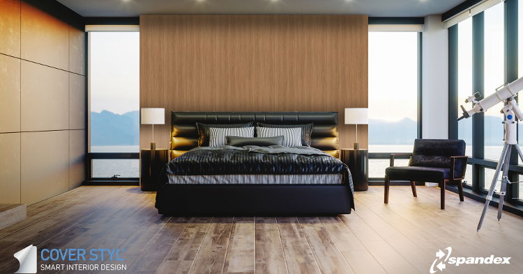 Spandex expands customer choice with Cover Styl’  range of architectural interior vinyl films.