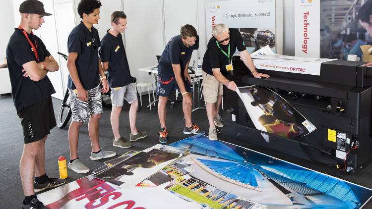 A printable, matte white, self-adhesive film, SpotOn SynPaper has been developed to be incredibly easy to apply with a bubble-free finish.