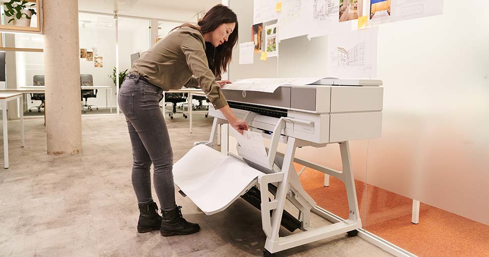 HP DesignJet T850/T950.
