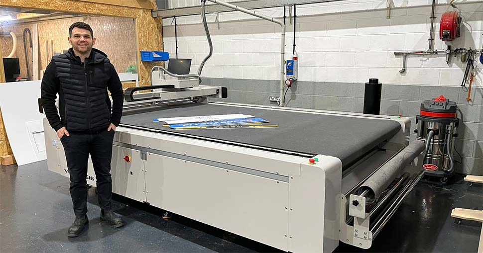 Signs &amp; Labels Hereford eyes new markets with VeloBlade Nexus 2516 from Soyang.